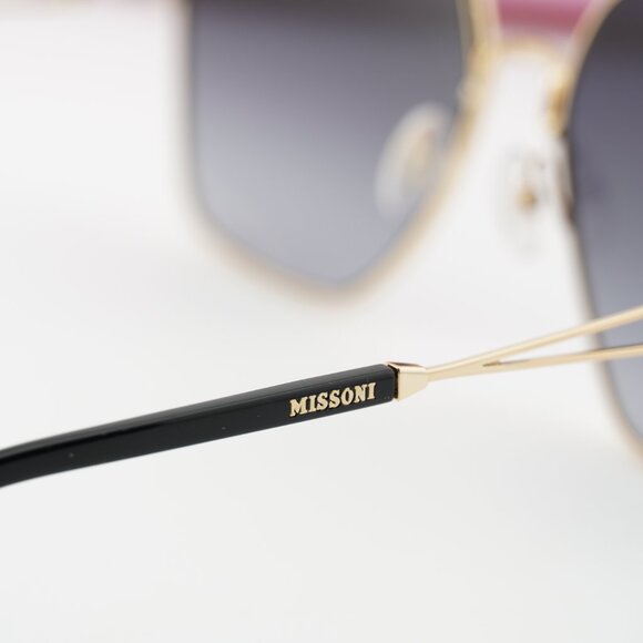 Missoni MIS 0052/S 0J5G 9O Square Sunglasses - Gold/Grey main image 5